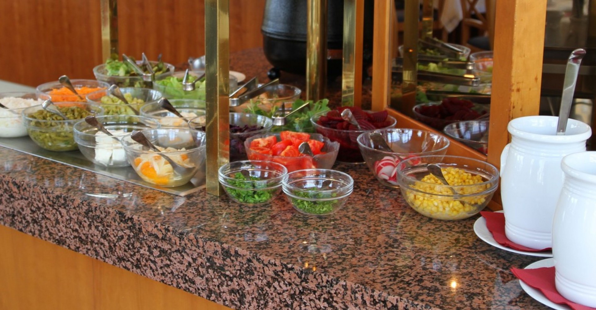 Salate im Hotel am Tiergarten